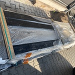 Ca. 51x Douglas Dubbele Rhombus Zwart Gecoat, 25x123mm, lengte 300cm